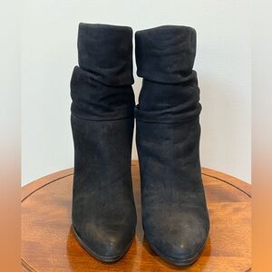 ALDO black suede boot size 7
